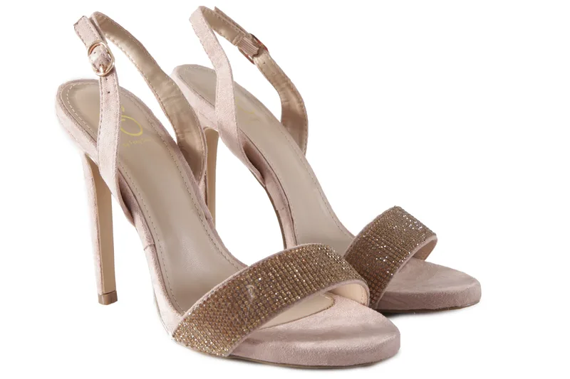 Πέδιλα Feng Shoe 9116L-73 SANDAL HIGH HEEL ΥΠΟΔΗΜΑ 9116L-73-NUDE Γυναικείο