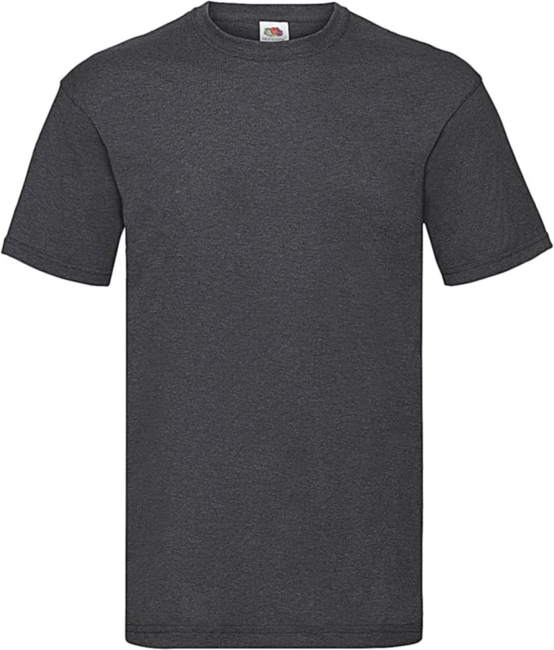 T-Shirt Valueweight Fruit of the Loom 61-036-0 Dark Heather Grey