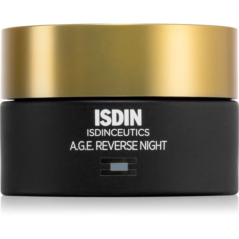 ISDIN Isdinceutics Age Reverse εντατική κρέμα νύχτας ενάντια στη γήρανση της επιδερμίδας 50 ml