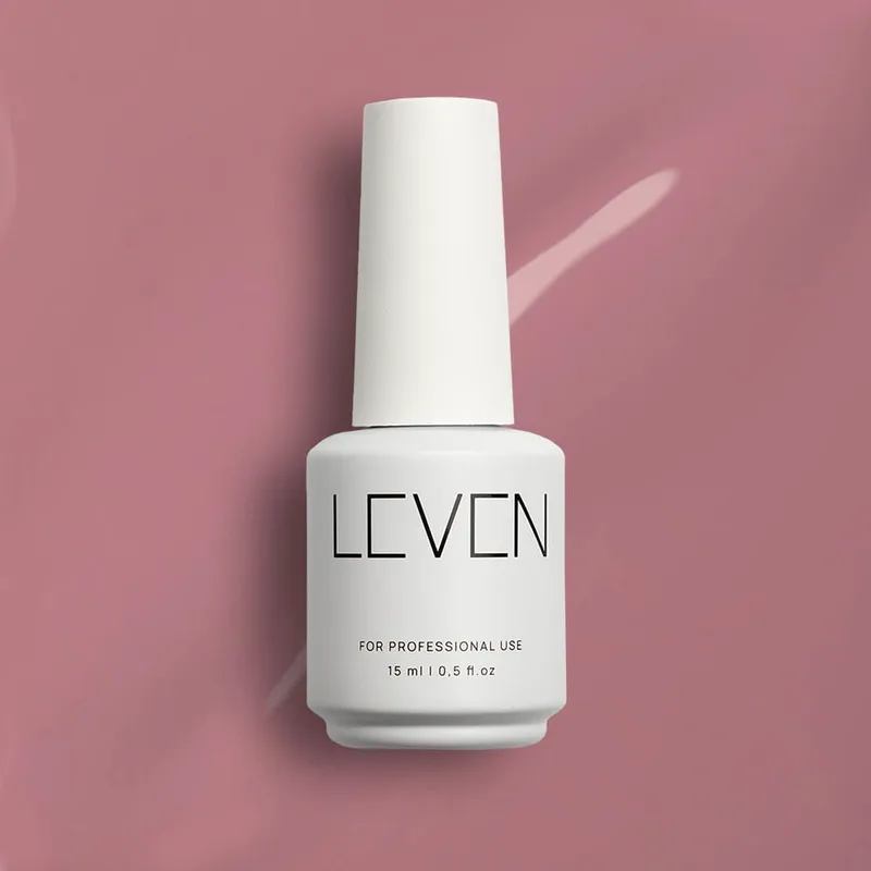 Leven | Ημιμόνιμο βερνίκι 15ml no. 009 Dirty Rose