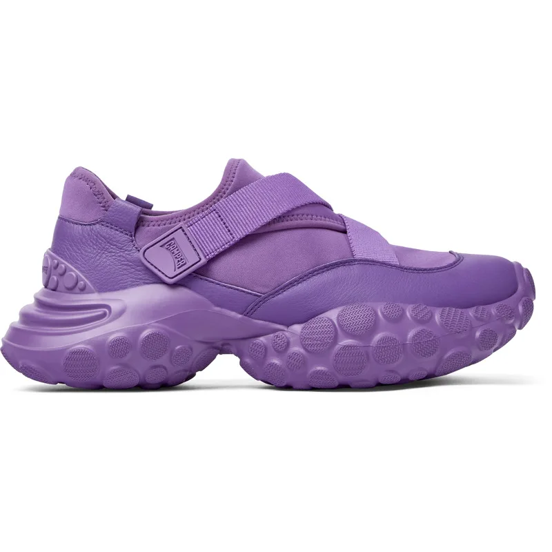 CAMPER Pelotas Mars - Sneakers Για Ανδρικα - Μοβ, Μέγεθος 43, Cotton fabric/Smooth leather