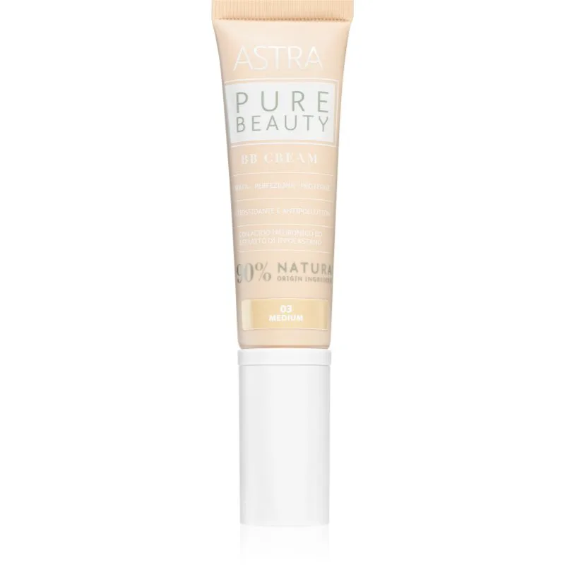 Astra Make-up Pure Beauty BB Cream ενυδατική ΒΒ κρέμα απόχρωση 03 Medium 30 ml