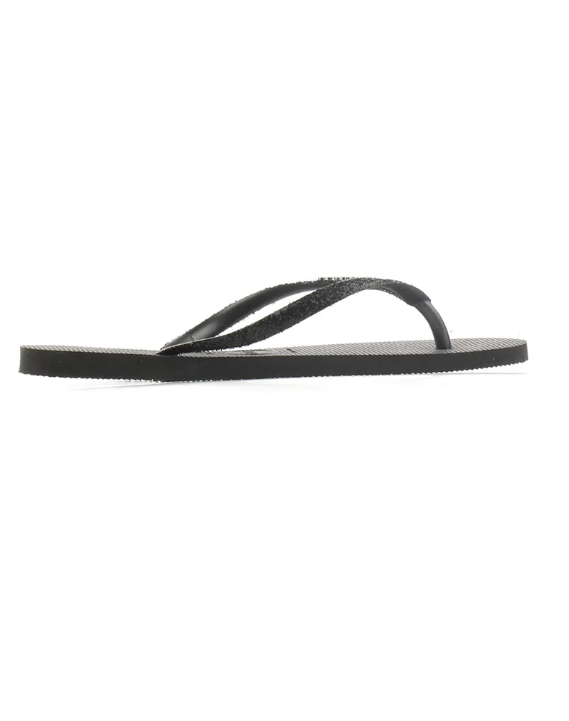 HAVAIANAS HAV. SLIM GLITTER II 4146975-4057 JetBlack