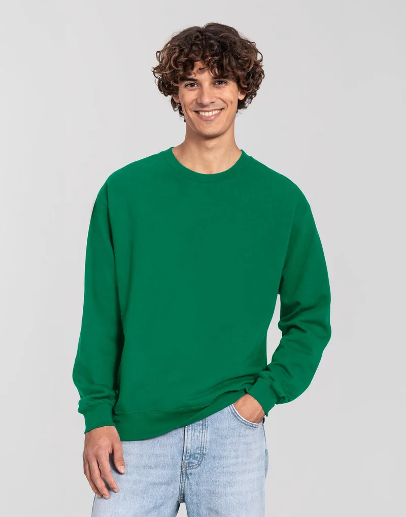 Iconic 250 Set-In Sweat Fruit of the Loom 0622920 College Green