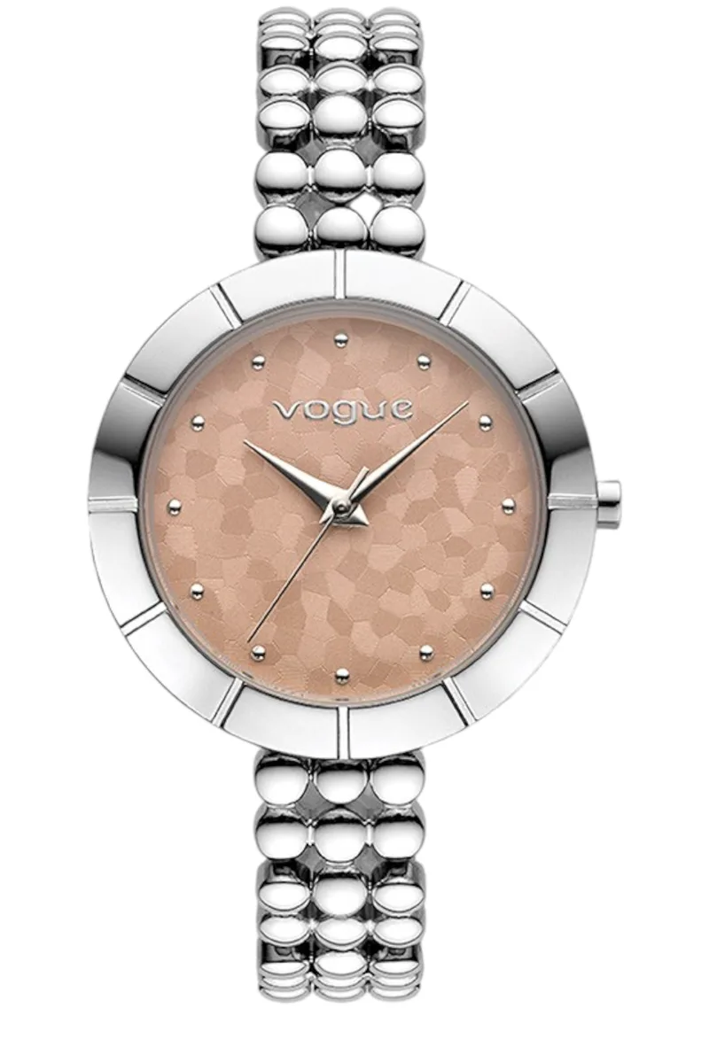 Ρολόι Χειρός Vogue Grenoble Stainless Steel 2020610584-Silver Stainless Steel Γυναικείο