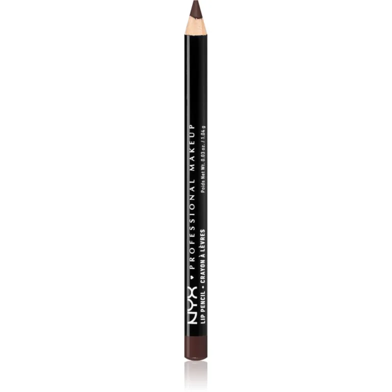 NYX Professional Makeup Slim Lip Pencil Μολύβι για τα χείλη απόχρωση 820 Espresso 1 γρ