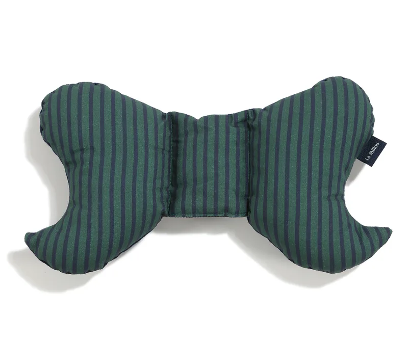 Organic Jersey Angel's Wings Stripes Green