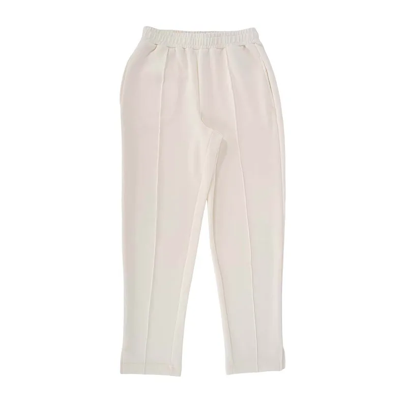 Body Talk W Demure Carrot Pants 7/8 Porcelain (1261-909000-00214)
