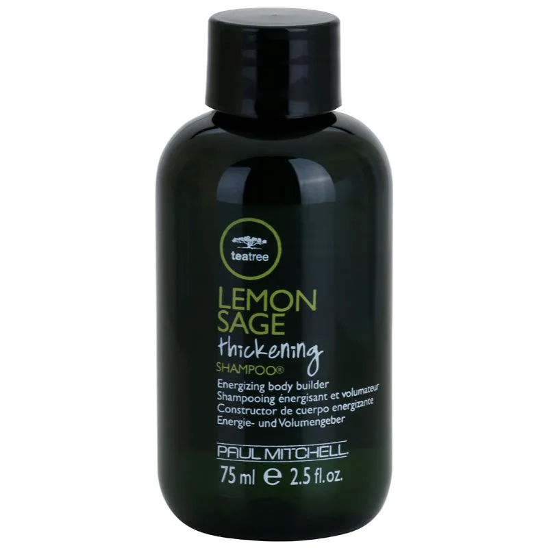 Paul Mitchell Tea Tree Lemon Sage ενεργοποιητικό σαμπουάν για πυκνότητα μαλλιών 75 ml