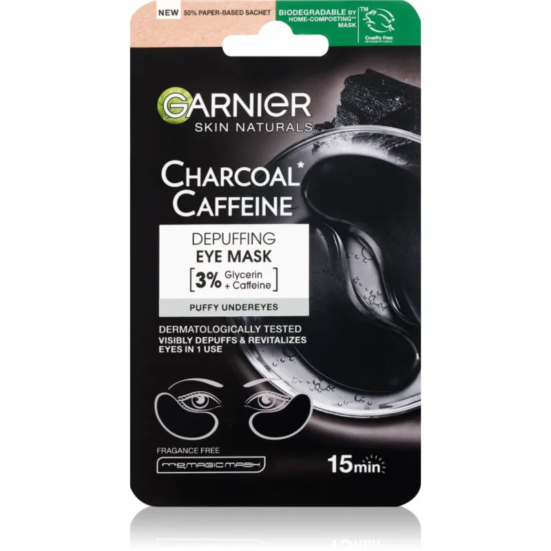 Garnier Skin Naturals μάσκα ματιών κατά του πρηξίματος και μαύρους κύκλους 5 γρ