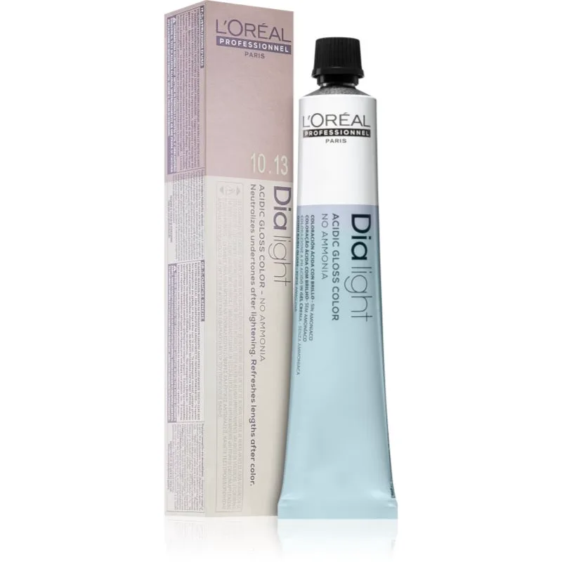 L’Oréal Professionnel Dia Light μόνιμη βαφή μαλλιών χωρίς αμμωνία απόχρωση 10.13 50 ml