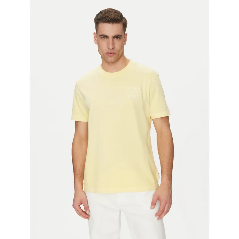 Marc O'Polo Denim T-Shirt 500 0006 040 Κίτρινο Relaxed Fit