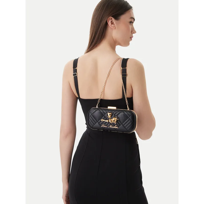 Τσάντα LOVE MOSCHINO JC4270PP0OKH100C Μαύρο