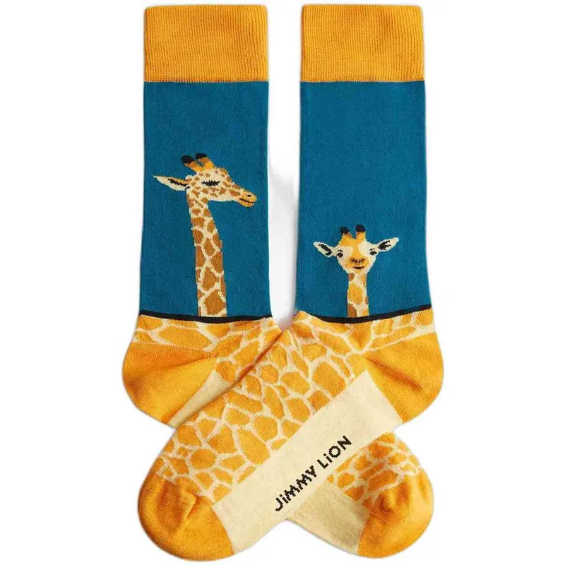 Κάλτσες Jimmy Lion GIRAFFE-BLUE