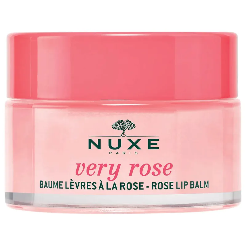 Nuxe Very Rose Lip Balm Βάλσαμο για Πολύ Ξηρά ή Σκασμένα Χείλη με Έλαιο Τριαντάφυλλου 15g