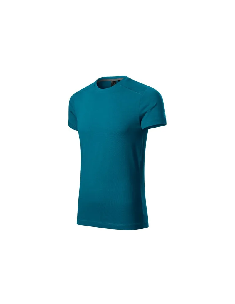 Malfini Ανδρικό Διαφημιστικό T-shirt Κοντομάνικο σε Μπλε Χρώμα MLI-15093