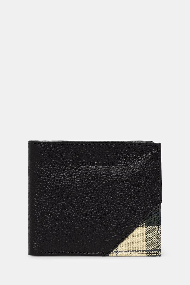 Barbour πορτοφόλι RFID ανδρικό δερμάτινο Tarbert