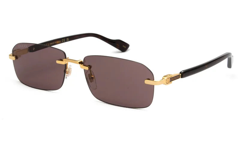 GUCCI ΓΥΑΛΙΑ ΗΛΙΟΥ GUCCI 1221S 002 5616 1221S Χρυσό