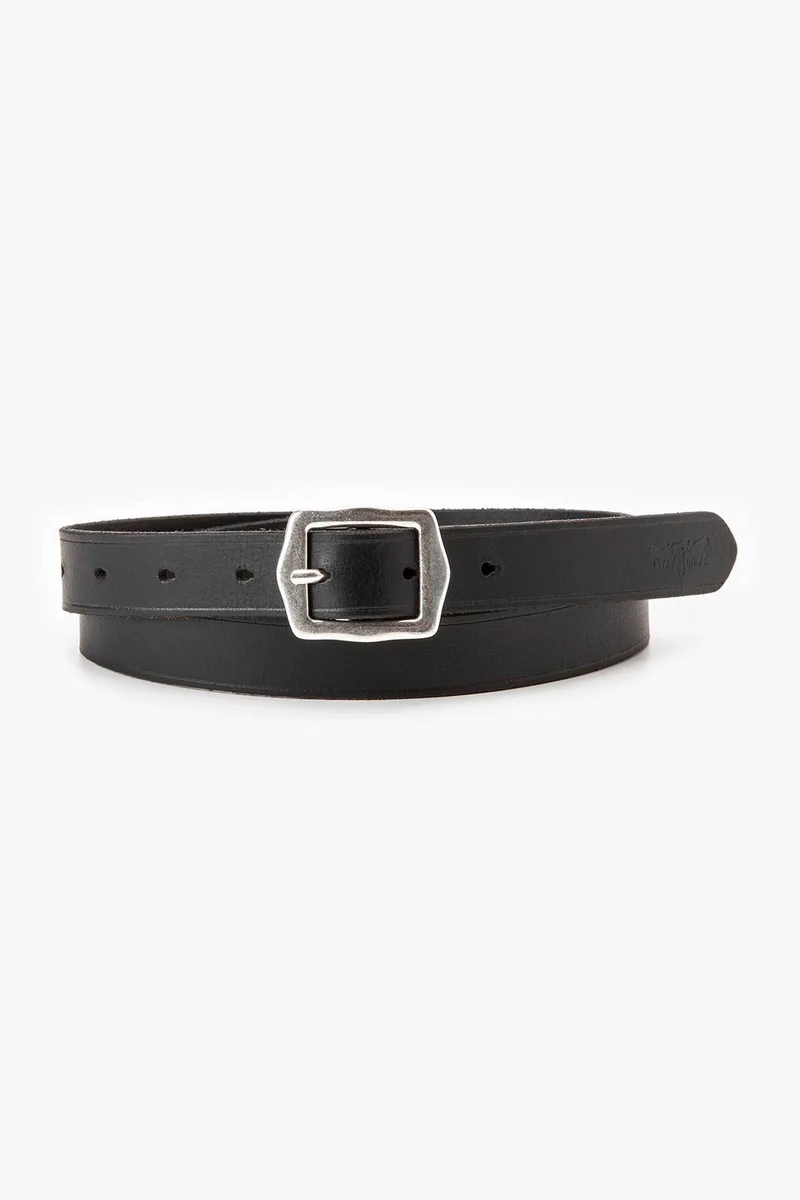 Levi's® γυναικεία δερμάτινη ζώνη "Lux" - D78660001 Μαύρο