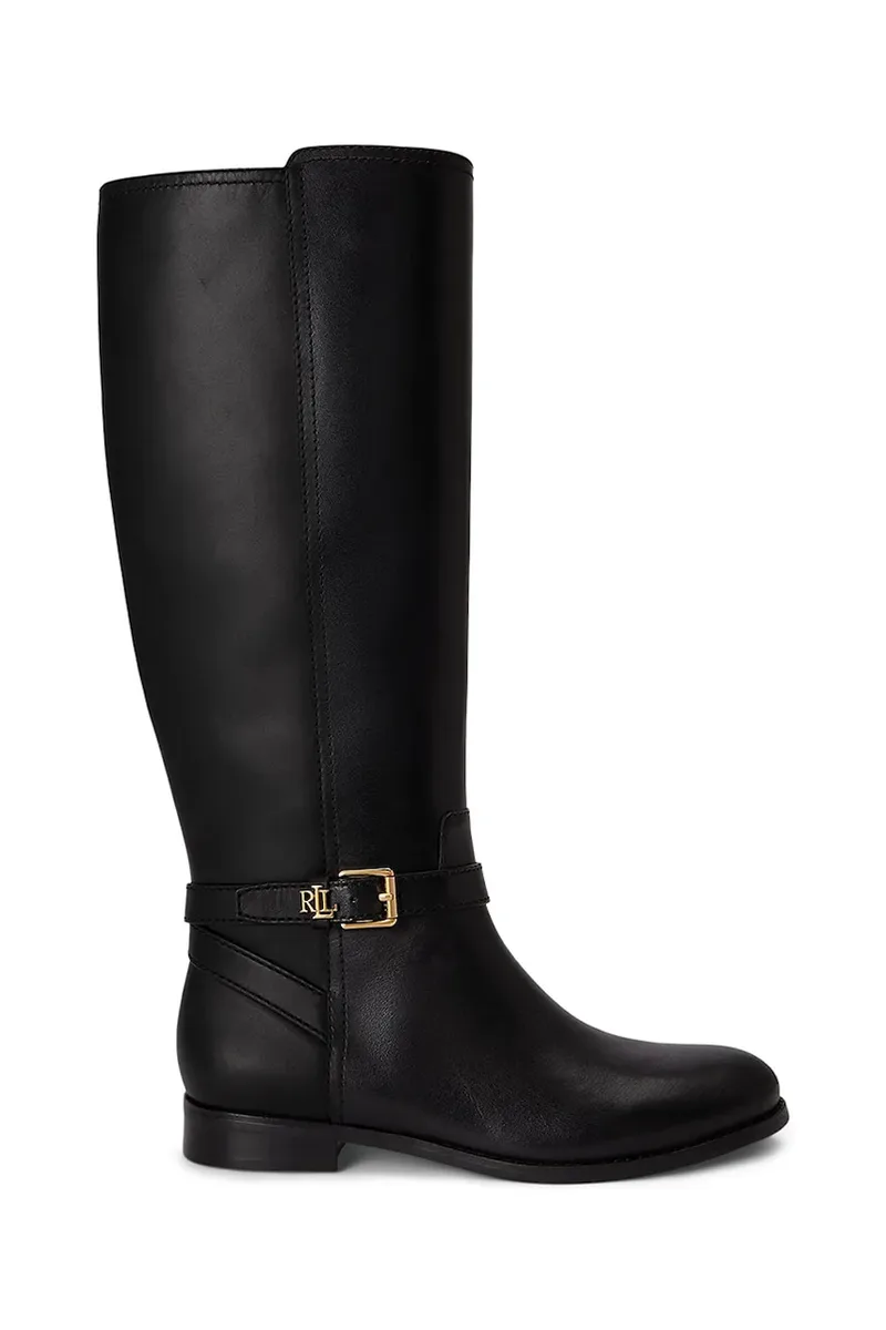 Lauren Ralph Lauren μπότες Γυναικείες δερμάτινες Brooke Tll 2