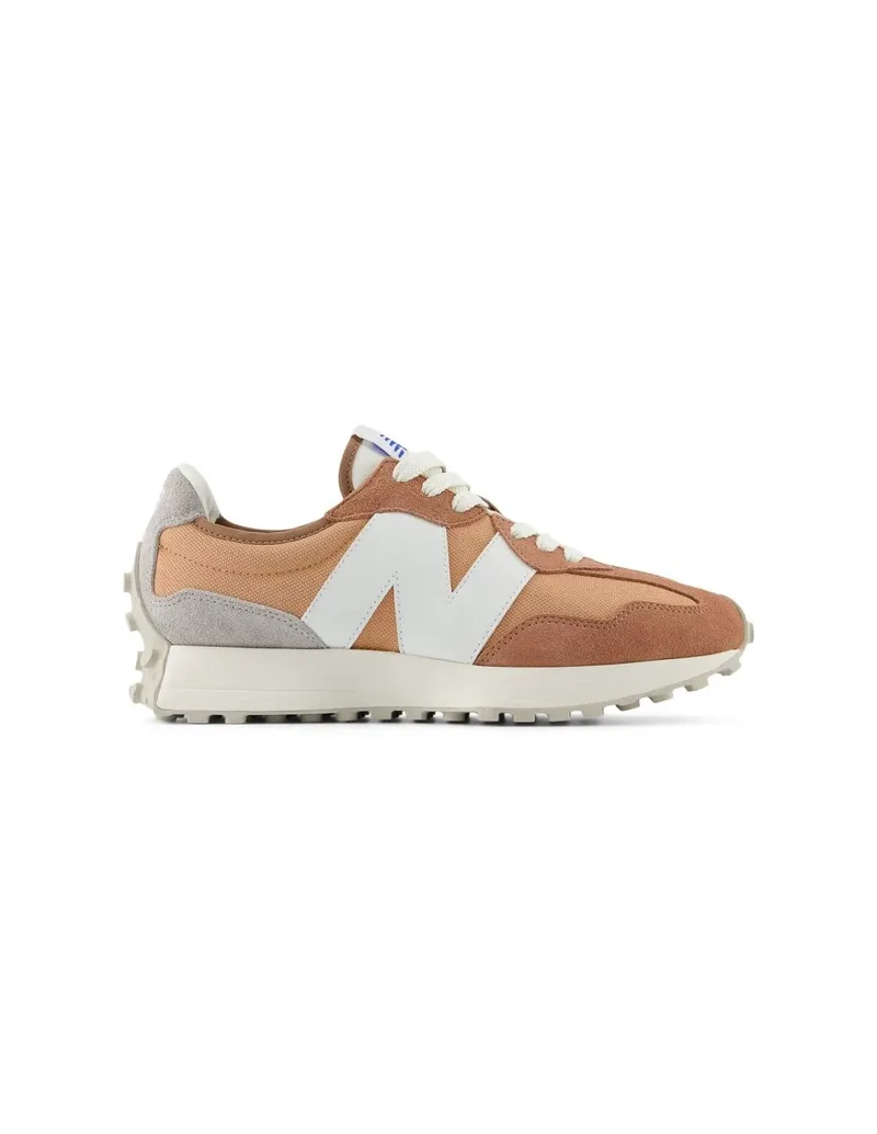 Women'smen's sports shoes New Balance 327 sneakers suede orange U327CI