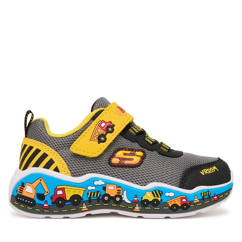 Αθλητικά Skechers Play Scene 407312N/BKYL Γκρι