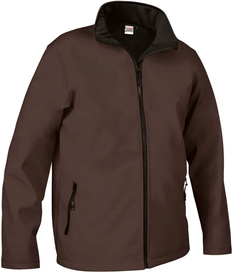 Μπουφάν Softshell HORIZON Valento CQVAHORCH Walnut Brown
