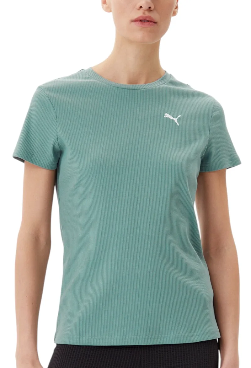 Μπλούζα Κοντομάνικη Puma ESS Elevated Rib Tee 685021-30 Γυναικείο