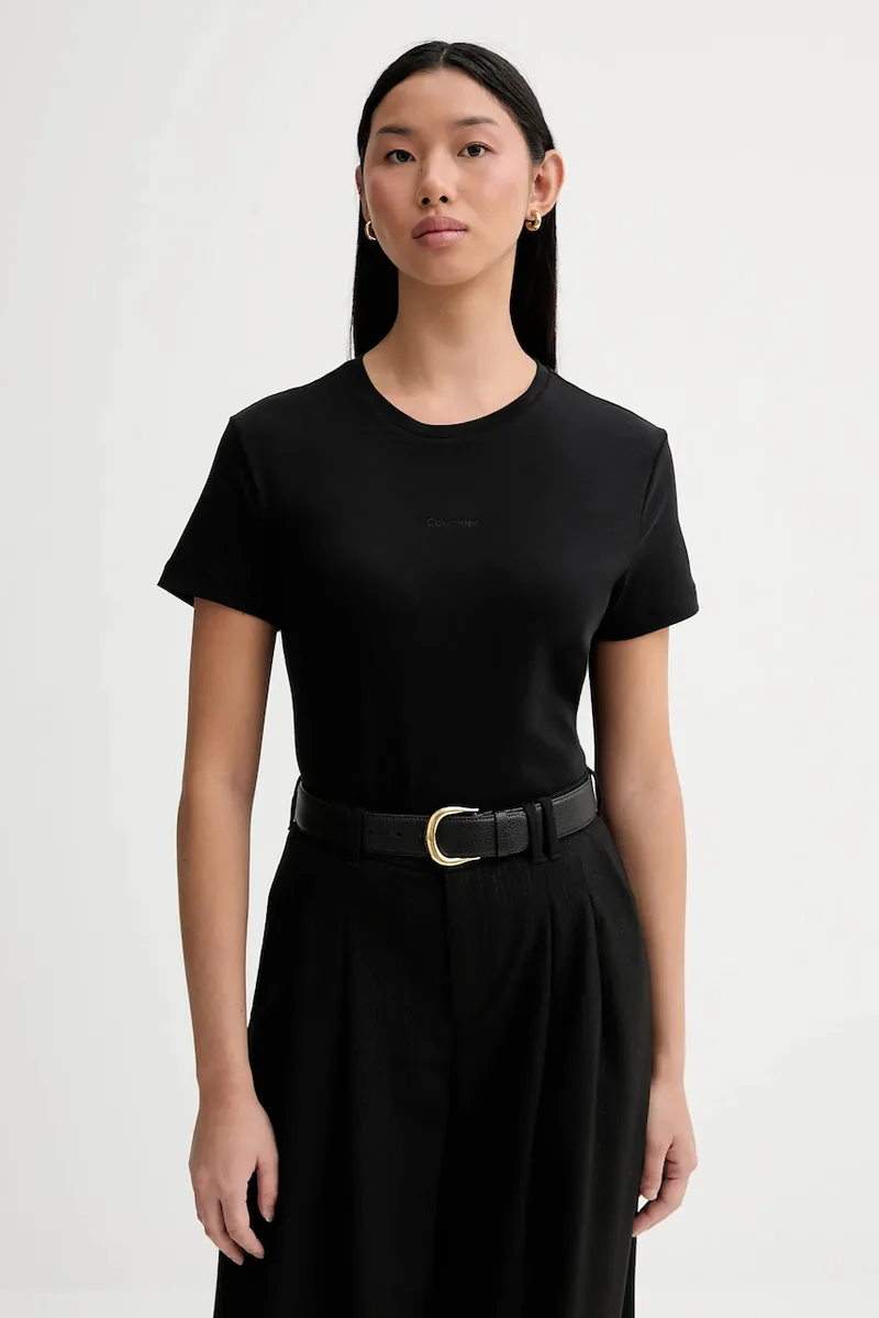 Βαμβακερό μπλουζάκι Calvin Klein