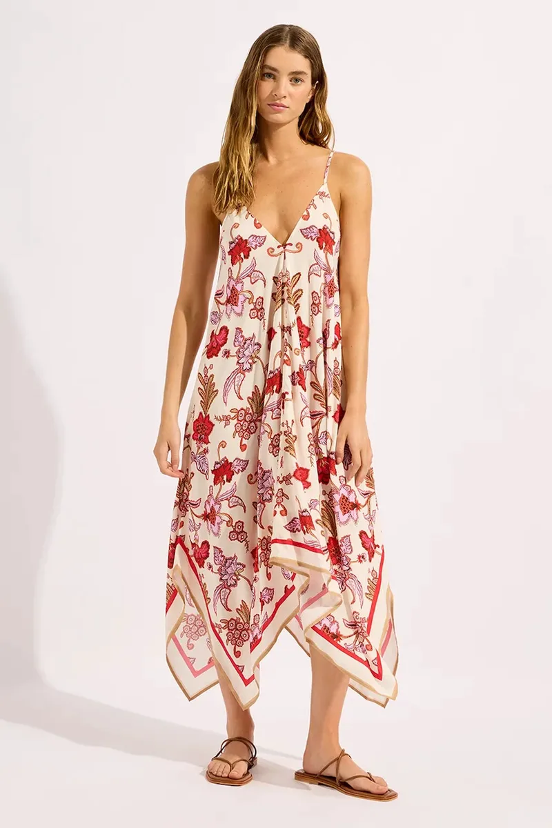 Seafolly φόρεμα παραλίας γυναικείο Scarf
