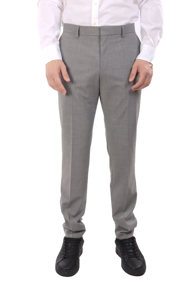 BOSS ΠΑΝΤΕΛΟΝΙ ΚΟΣΤΟΥΜΙΟΥ SLIM FIT H-GENIUS-253 ΓΚΡΙ