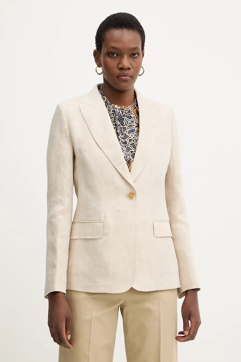 Λινό πανωφόρι Weekend Max Mara NALUT