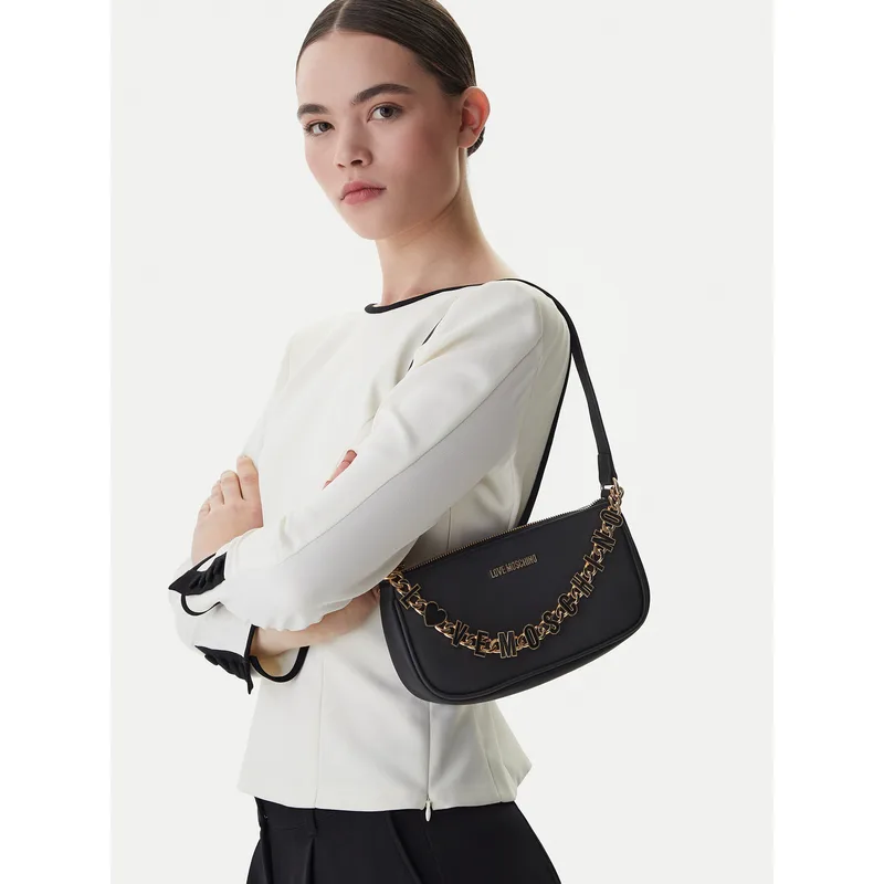 Τσάντα LOVE MOSCHINO JC4154PP1OL1700A Μαύρο