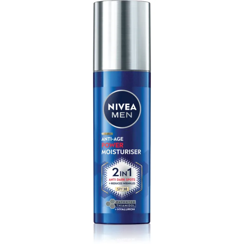 NIVEA MEN Anti-Age Power δυναμωτική κρέμα για μείωση των ρυτίδων για άντρες SPF 30 50 ml