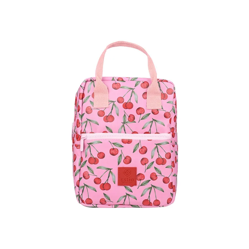 Τσάντα Φαγητού Save The Aegean Ισοθερμική 7Lt Cherry Rose 20x14x27cm