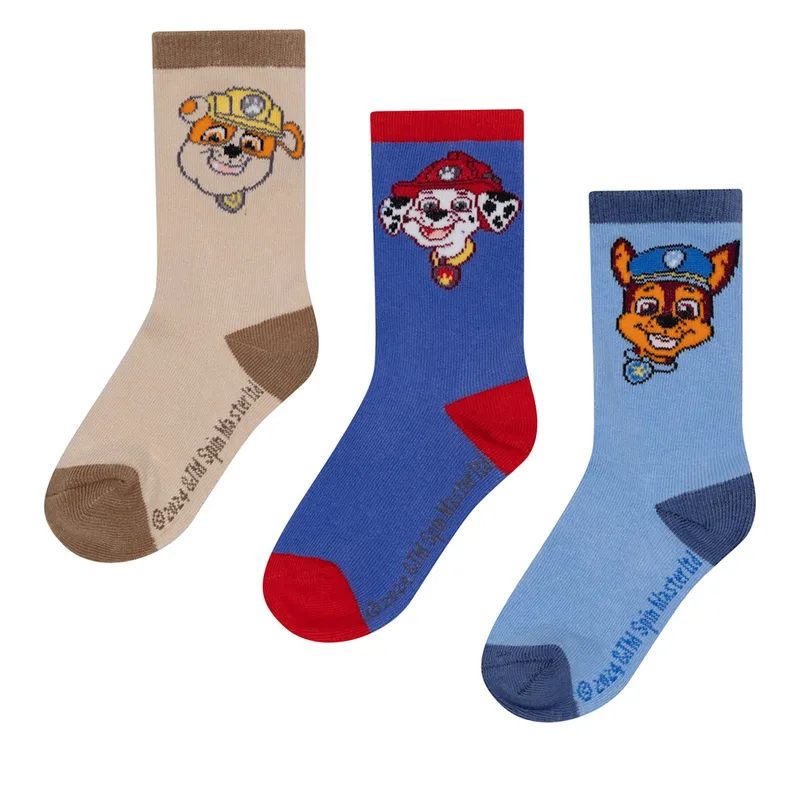 Κάλτσες μακριές Paw Patrol ACCCS-AW24-326PAW (3-pack) Έγχρωμο
