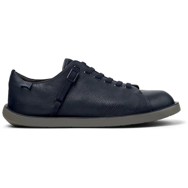 CAMPER Wagon - Casual παπούτσια Για Ανδρικα - Μπλε, Μέγεθος 42, Smooth leather/Cotton fabric
