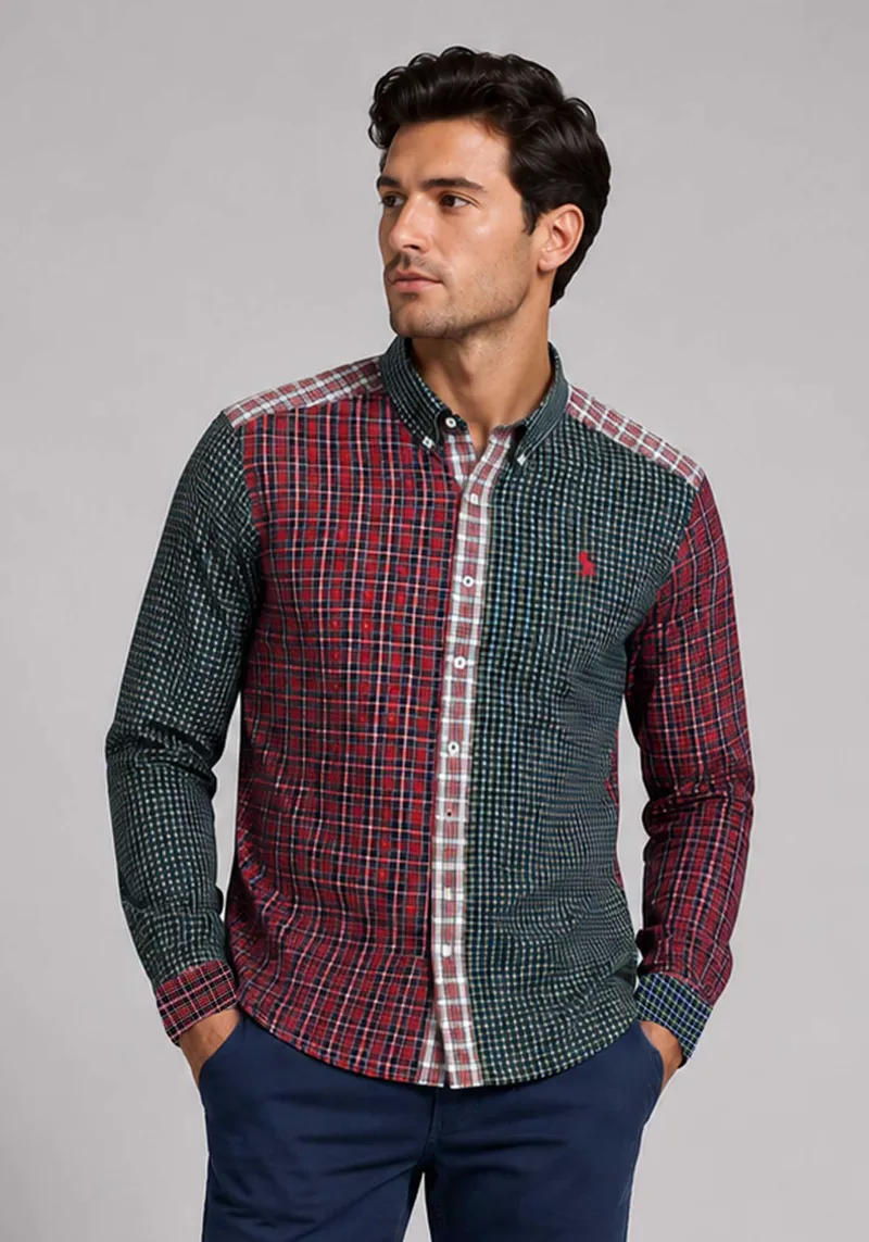 U.S. Polo Assn. Πουκάμισο Bob - 104 27948 51414 845 Multi