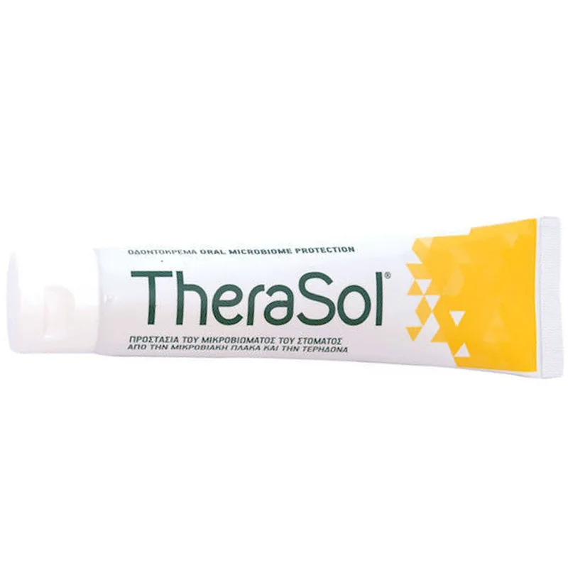 TheraSol Oral Microbiome Protection Toothpaste Οδοντόκρεμα για την Προστασία του Μικροβιώματος του Στόματος από τη Μικροβιακή Πλάκα & την Τερηδόνα 75ml
