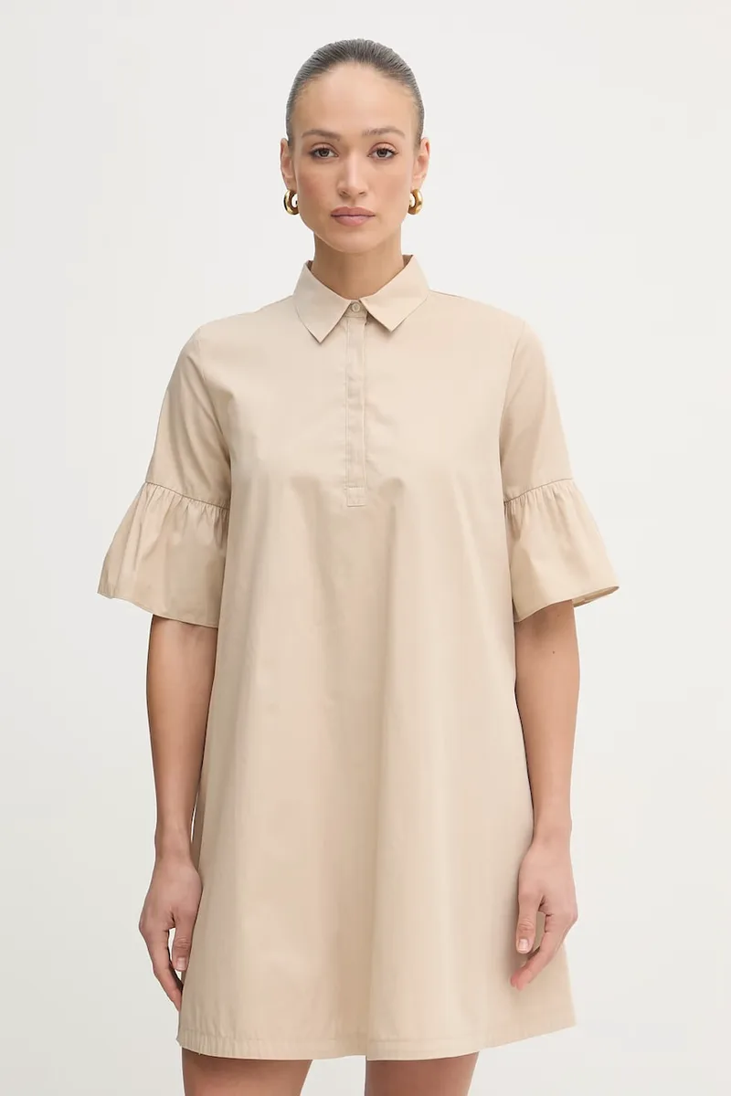 Marella βαμβακερό φόρεμα babydoll Emme by Marella