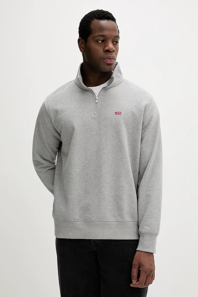 Levi's Μπλούζα ανδρική βαμβακερή ORIGINAL HM 1/4 ZIP