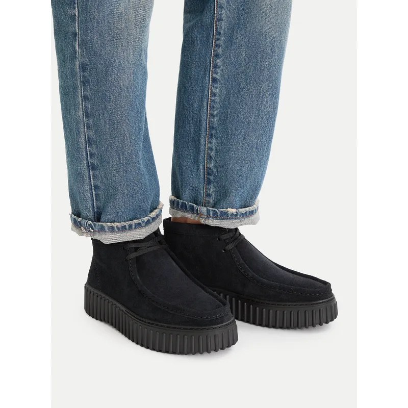 Μποτίνια Clarks Torhill Moss 26179360 Μαύρο