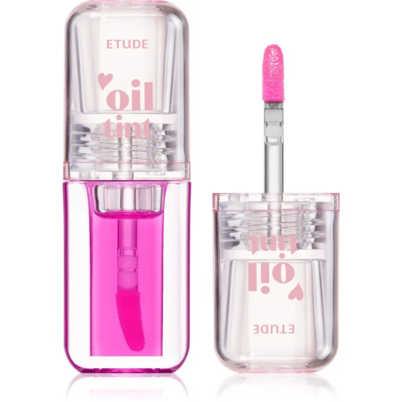 ETUDE Dear Darling Oil Tint εντατική φροντίδα με λάδι για τα χείλη απόχρωση 06 Ροζ Oil 4.2 γρ