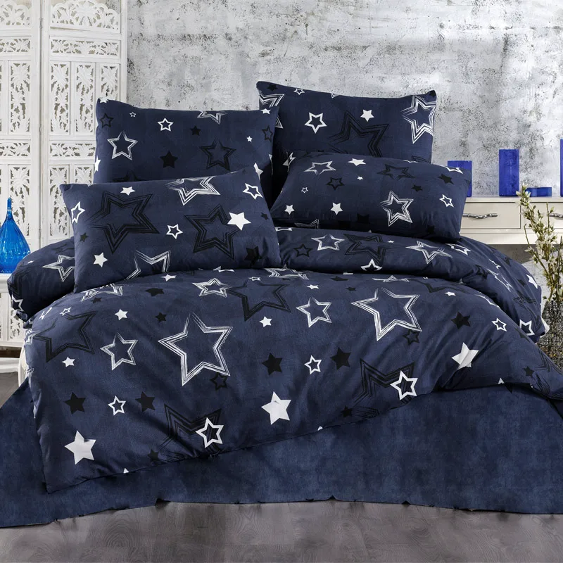 Παπλωματοθήκη Μονή 160x240 Dimcol Galaxy 307 Dark Blue