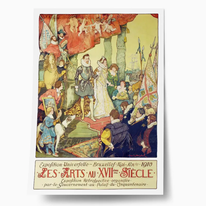 Πόστερ 1910 UNIVERSAL EXPOSITION IN BRUSSELS