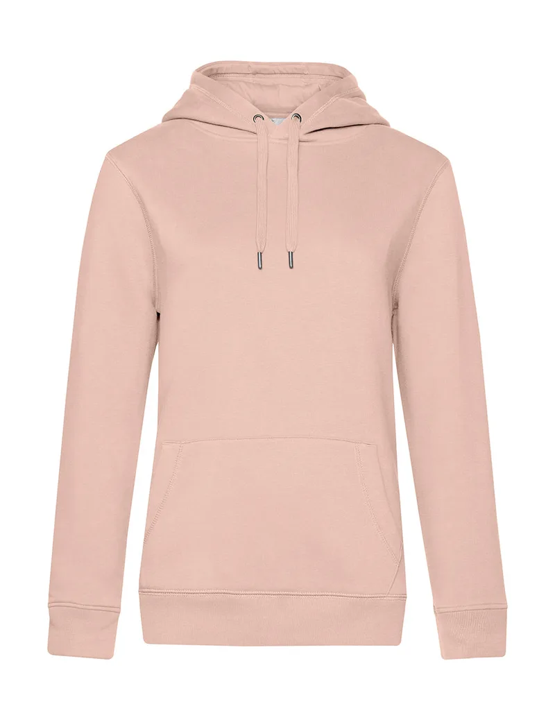 Γυναικείο Φούτερ με Κουκούλα WW02Q B & C Soft Rose