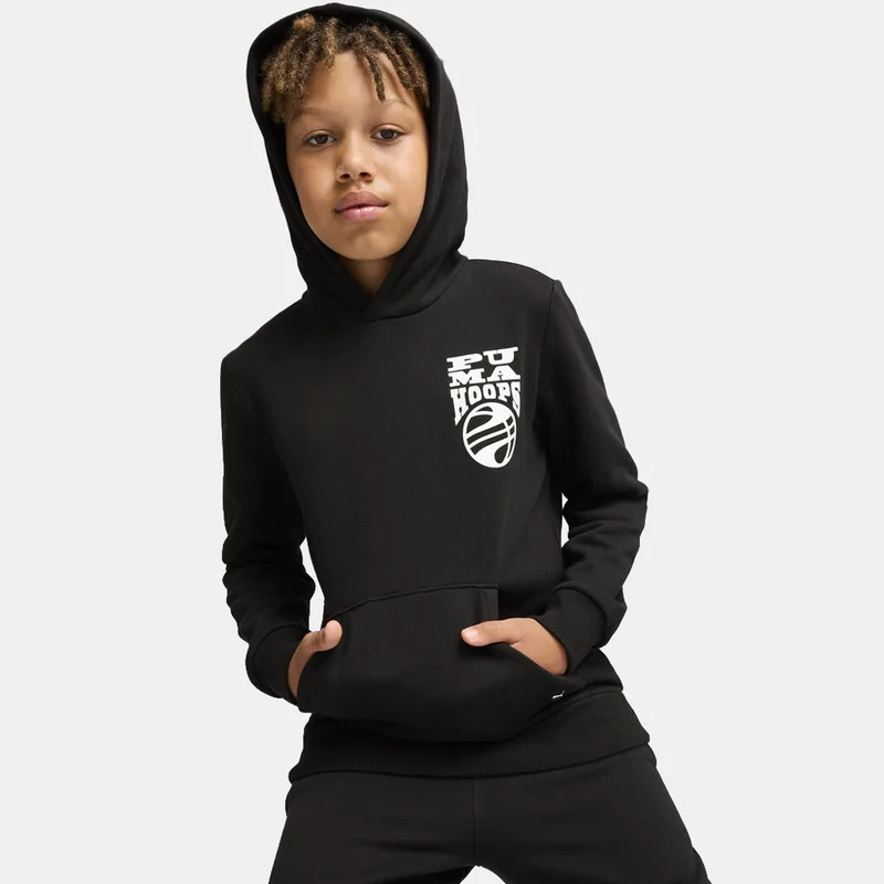 Puma Basketball Blueprint Παιδική Μπλούζα με Κουκούλα (9000193737_22489)