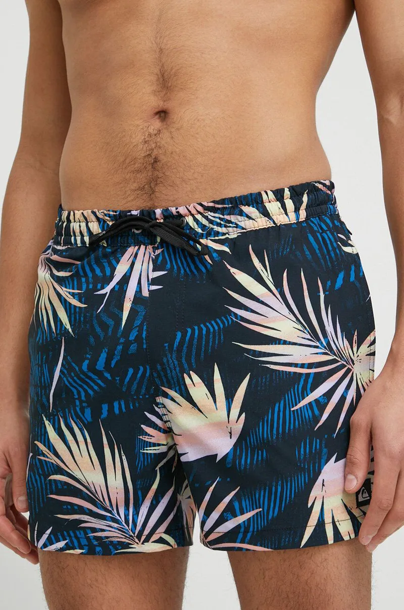 Quiksilver Ανδρικό Μαγιό Surfsilk Mix Volley 15 EQYJV04007-KVJ6 Μαύρο