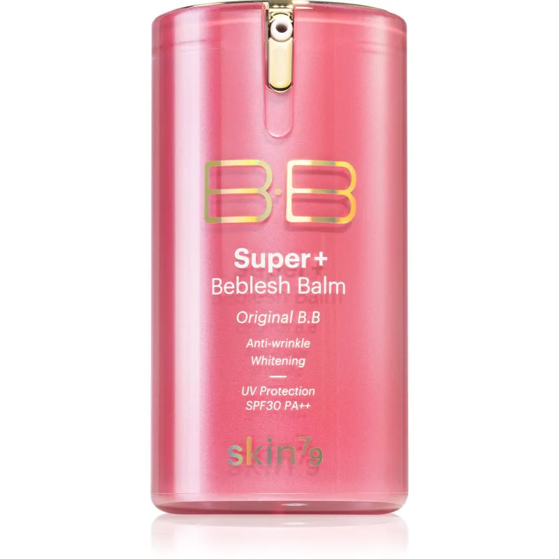 Skin79 Super+ Beblesh Balm λαμπρυντική ΒΒ κρέμα SPF 30 απόχρωση Ροζ Μπεζ 40 ml