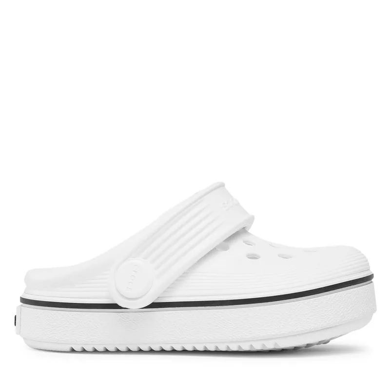 Παντόφλες Crocs Crocs Crocband Clean Clog T 208479 Λευκό